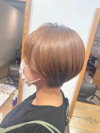 ショート わかばやし ゆうこのヘアスタイル