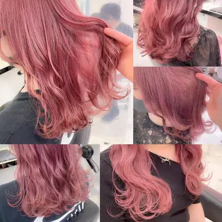 ロング カラー パーマ ヘアアレンジ メンズ キッズ ネイル マツエク・マツパ 🎀愛されモテヘア♡ 梅澤夏基🎀のヘアスタイル