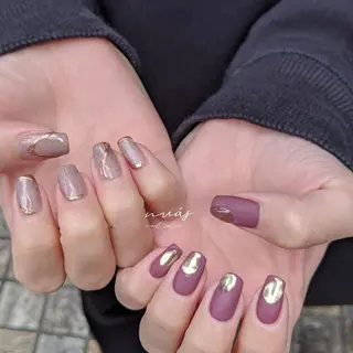 ネイル nuás nail & eyeのネイルデザイン