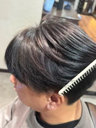 ショート カラー メンズ 大月 景悟のヘアスタイル