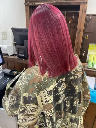 ミディアム カラー 美容学生必見❣️お得 クーポン有り💓池辺のヘアスタイル