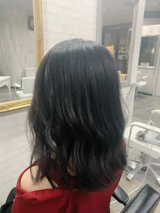 ミディアム カラー 石井 秀汰のヘアスタイル