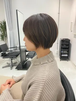 ショート カラー ヘアアレンジ 似合わせ専門美容師 なかじまのヘアスタイル