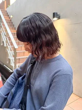 ショート パーマ 大橋 芽衣のヘアスタイル