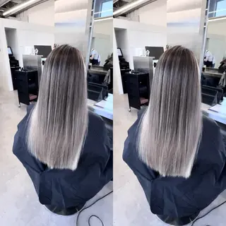 カラー シールエクステ/ ダブルカラー/茉央のヘアスタイル