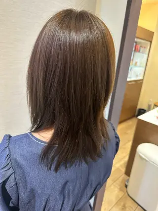 ロング 舘 梨会のヘアスタイル