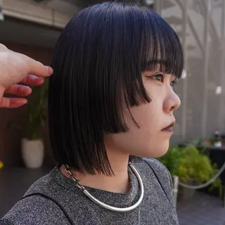 ミディアム ◽️モードヘア◽️ SHOUTOのヘアスタイル