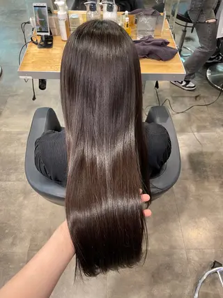 ロング 🤍ベージュ/透明感 韓国ヘア/まりん🤍のヘアスタイル