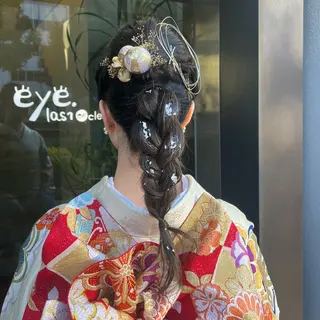 ロング ﾏｽﾀﾞ ｱｲﾘのヘアスタイル