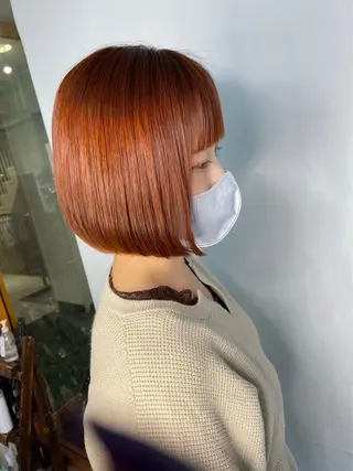 ショート カラー ✨推し活カラー💜 MISAKIのヘアスタイル