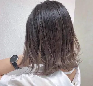 ミディアム 🦋ミルクティーベー ジュ🦋mayukiのヘアスタイル