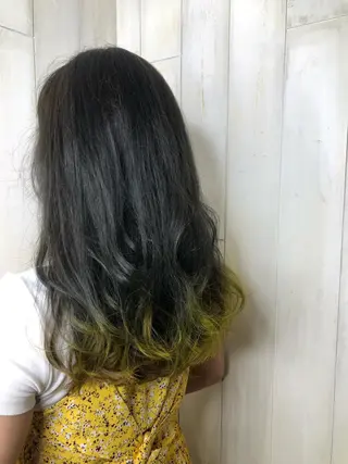 ロング カラー ALLEN hair 京橋店のヘアスタイル