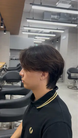 メンズ アイブロウ モデル募集⛓️ 西澤結羽のヘアスタイル