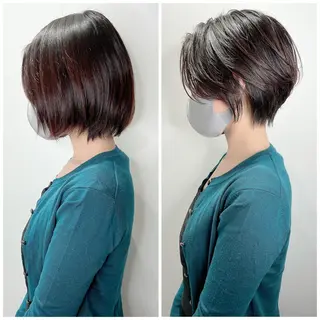 ショート シンプル+αな デザインを 松崎陸のヘアスタイル