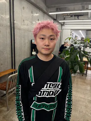 ショート カラー メンズ men's 特化 ✨ソウタのヘアスタイル