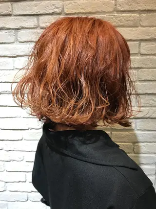 ショート カラー シールエクステ⭐️ オオミタクヤのヘアスタイル