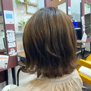 ショート Well‘s黒木🌿 レイヤー💎寒色のヘアスタイル