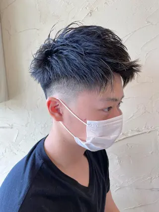 ショート カラー メンズ メンズ特化/パーマ指 名No.1/百瀬太郎のヘアスタイル