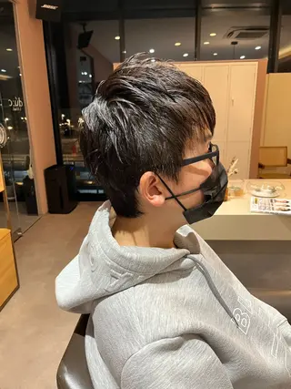 ショート メンズ デュークラソル所属・坂本 翔のヘアスタイル