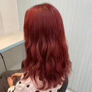 ミディアム パーマ ヘアアレンジ 💕上野美容師☁ ブリーチ💖サワのヘアスタイル