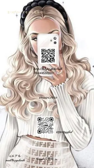 マツエク・マツパ ♾nail 恵美のマツエク・マツパデザイン