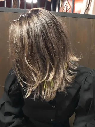 ミディアム メンズケアブリーチ 特化🔥村田のヘアスタイル