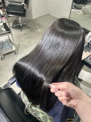 ロング 髪質改善大阪/ 酸性縮毛矯正/ゆうとのヘアスタイル