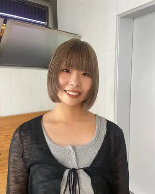 カラー ALBUM銀座‪‪ RURUKA‪‪❤︎のヘアスタイル