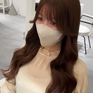 ロング カラー MOE🐈‍⬛🎀 エクステ/ワンホンのヘアスタイル