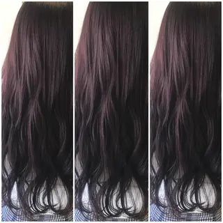 ロング カラー 顔まわり🤍小顔 カット🤍みさきのヘアスタイル