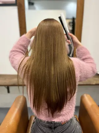 ロング カラー olino【西田辺】 KAORIのヘアスタイル