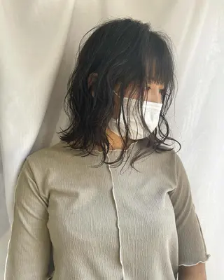 ショート パーマ ヘアアレンジ Peyp所属・早瀬 裕之のヘアスタイル