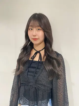 カラー AO所属・RISAKO 艶髪モテヘア🎀府中のヘアスタイル