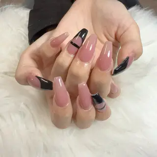 ネイル 🎀 Lemode ワンホンネイル🎀のネイルデザイン