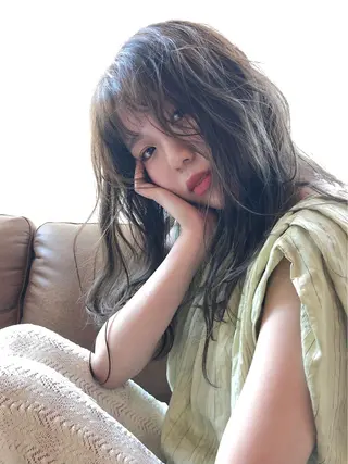 ロング カラー OPShair　ANELLO所属・ショート/ボブ/ メンズ/縮毛矯正のヘアスタイル