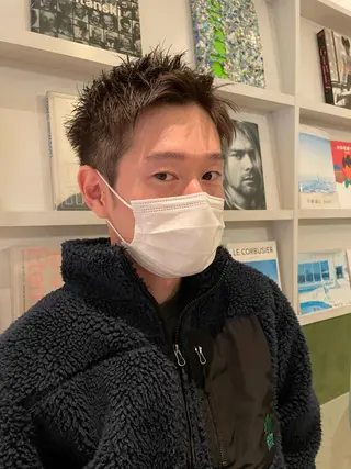 ショート メンズ 塚田 銀太のヘアスタイル