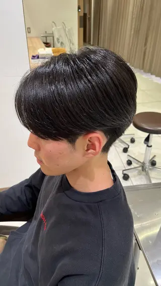 パーマ メンズ 【メンズパーマ✨️ フェザーパーマ】岩城のヘアスタイル