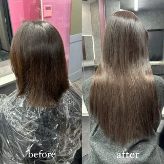 ロング カラー LANDS所属・nanaka 🤍韓国ワンホンヘアのヘアスタイル