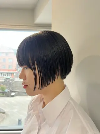 ショート 深堀 さくらのヘアスタイル