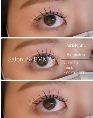 マツエク・マツパ EMMA plus．のマツエク・マツパデザイン