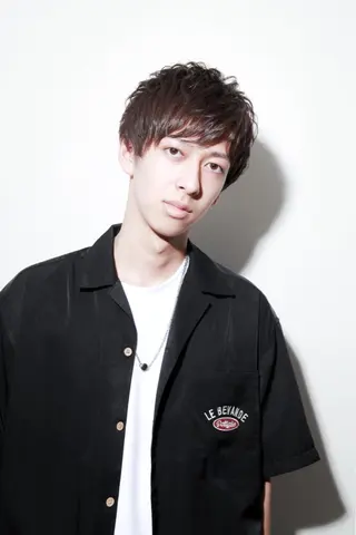 ショート カラー メンズ 髪質改善/イルミナ/ 城崎のヘアスタイル