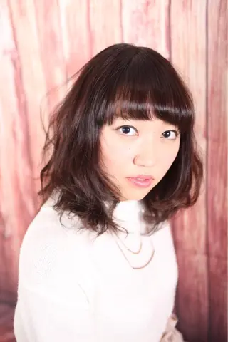 ショート ミディアム セミロング ロング カラー パーマ ヘアアレンジ 山野井 誠のヘアスタイル