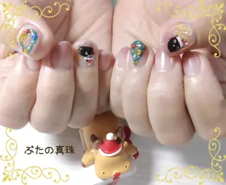 ネイル 林 珠里のネイルデザイン