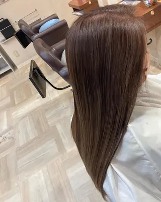 カラー 髪質改善/透明感 カラー/内藤有須加のヘアスタイル