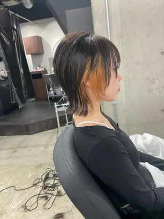 ミディアム 原田 智行のヘアスタイル