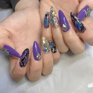 ネイル RiLion💗 Risa🦋💜のネイルデザイン