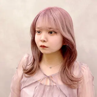 ロング カラー 🤍髪質改善➕透明感 カラー🤍川上葵のヘアスタイル