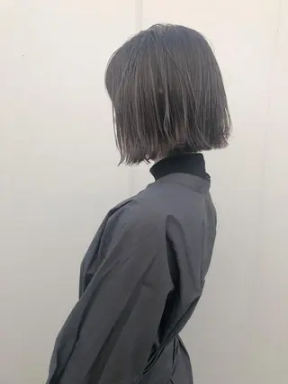 ショート カラー 広島/ボブ/レイヤー 🌿‬wakabaのヘアスタイル