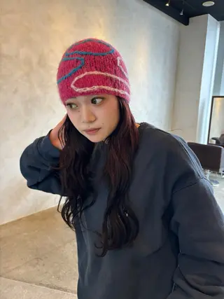 カラー 伊藤 優衣 /カットモデル名古屋のヘアスタイル