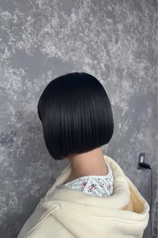 ショート 🎀ボブカット🤍 💙韓国風パーマみくのヘアスタイル